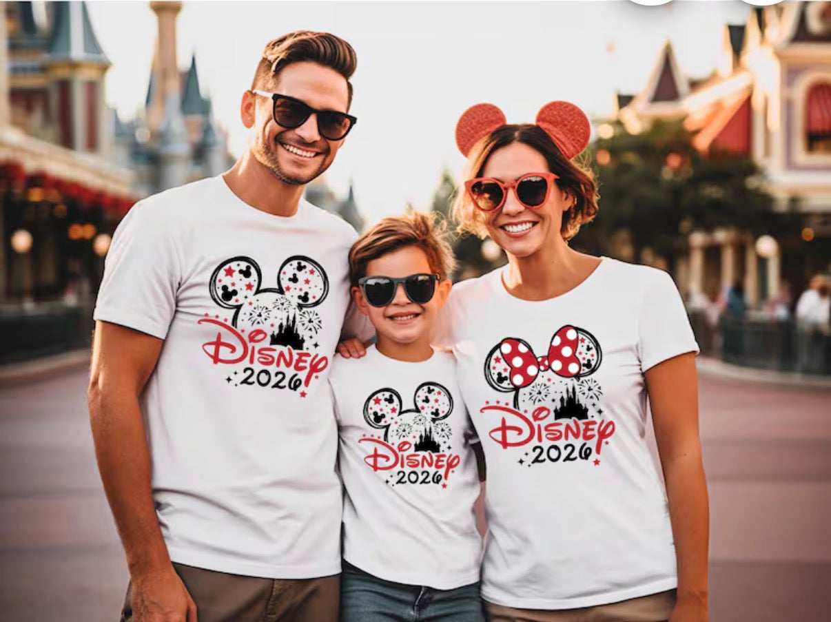 Disney 2026 Family T-Shirts