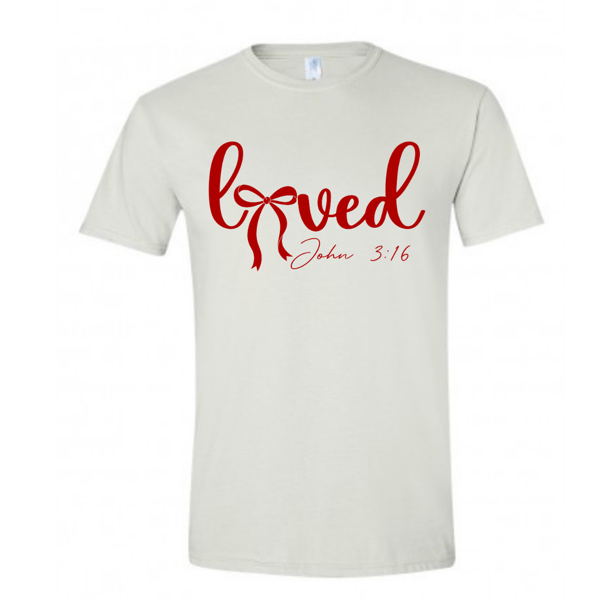 Valentines Loved John 3:16 Women T-Shirt