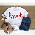 Valentines Loved John 3:16 Women T-Shirt
