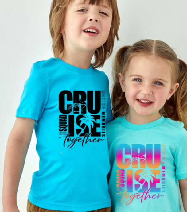 Cruise T-Shirts: Cruise squad making memories together