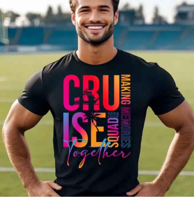 Cruise T-Shirts: Cruise squad making memories together