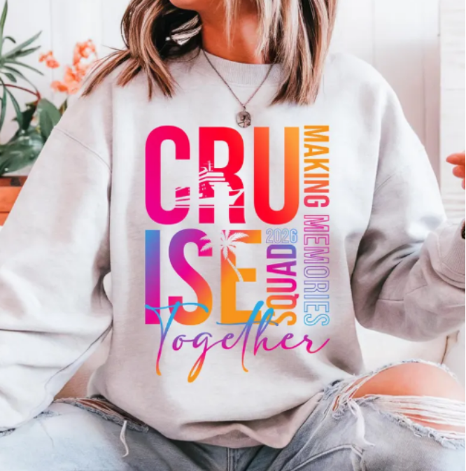 Cruise T-Shirts: Cruise squad making memories together