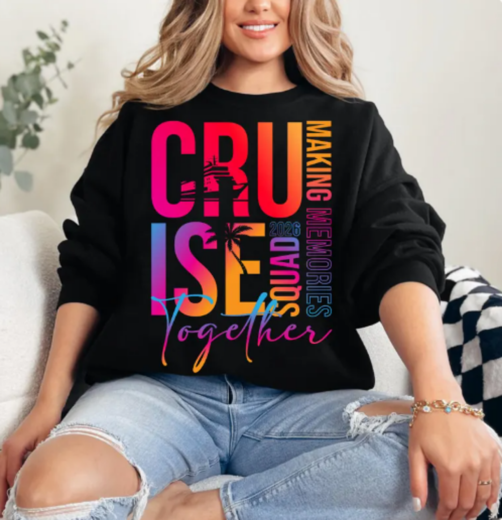 Cruise T-Shirts: Cruise squad making memories together