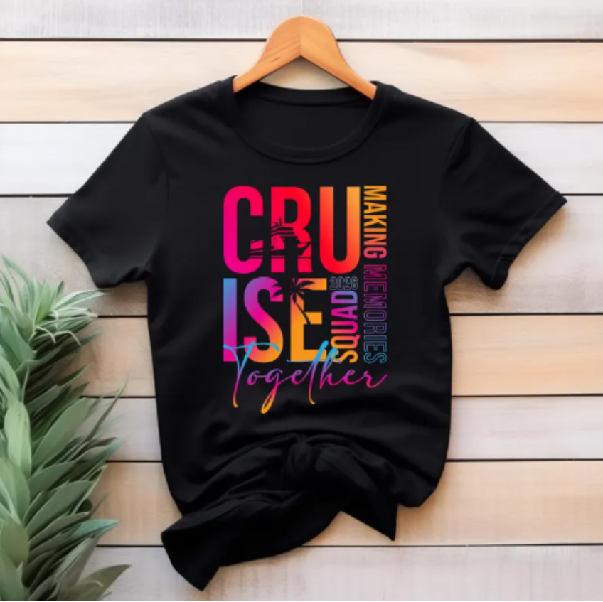 Cruise T-Shirts: Cruise squad making memories together