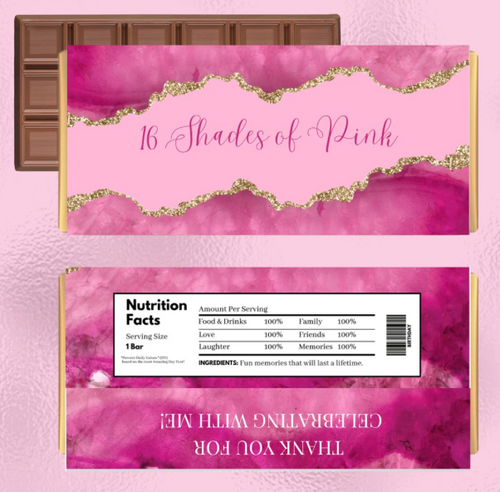Candy Wrapper Labels