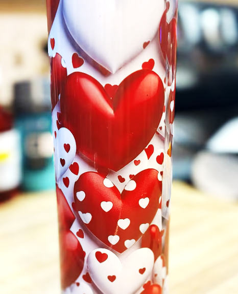 Valentines Heart Tumbler