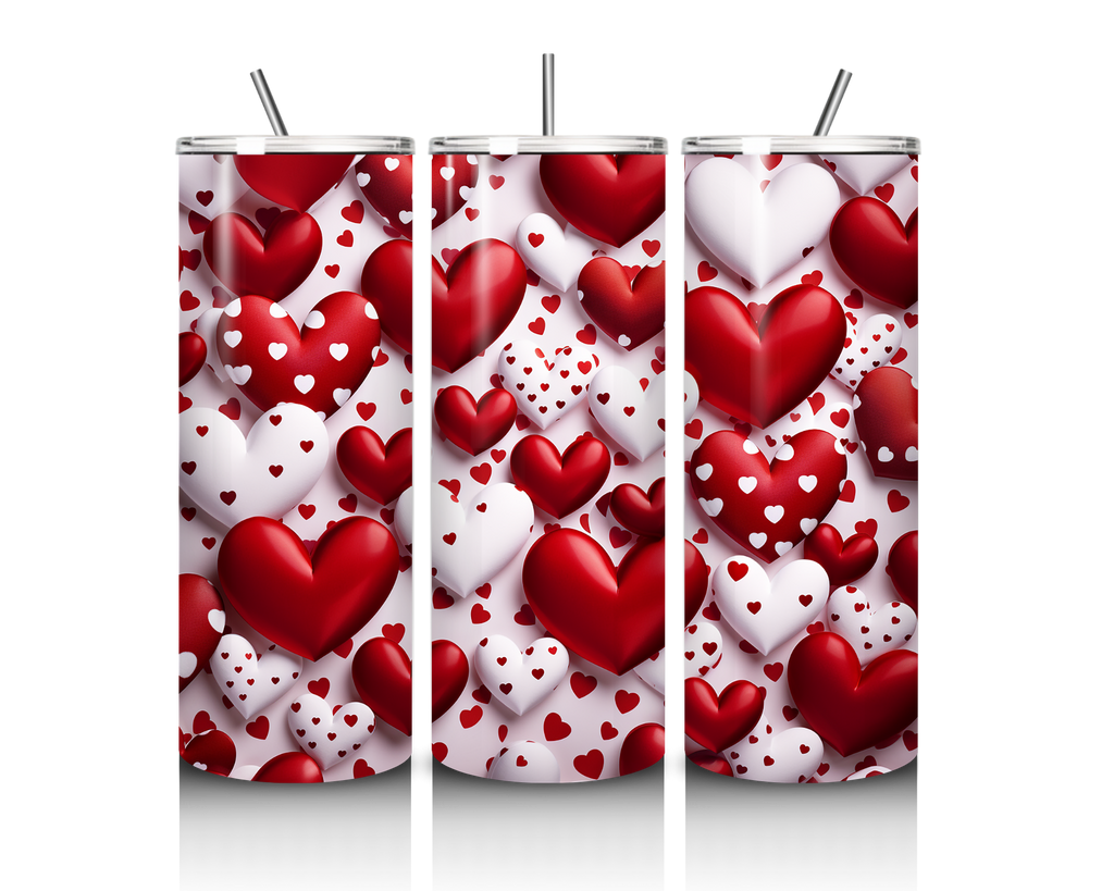 Valentines Heart Tumbler